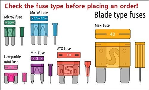 Lumision ADD Circuit Blade Style ATT Low Profile Mini FUSETAP Fuse TAP + Fuse Set 5, 7.5, 10, 15, 20 AMPS