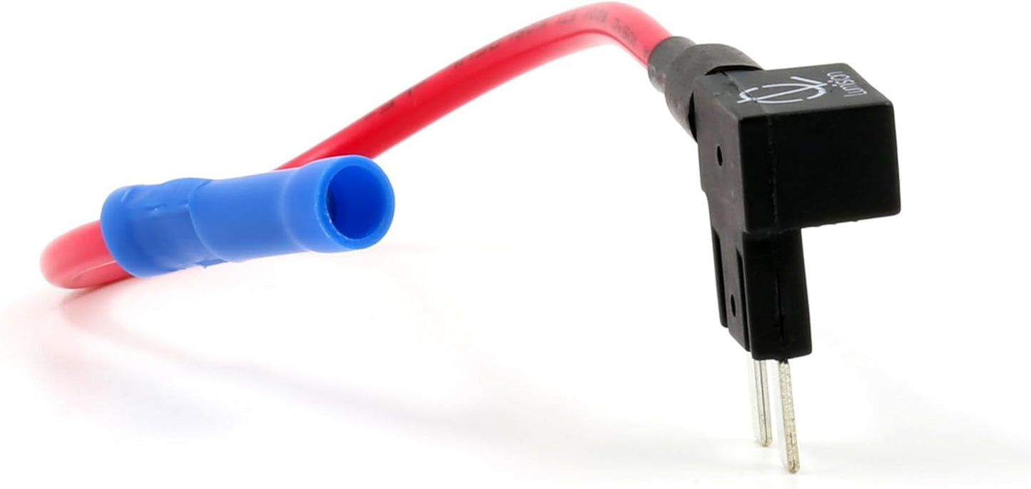 Lumision ADD Circuit Mini APM ATM Fuse TAP Add ON Dual Circuit Adapter AUTO CAR Terminal + 5 AMP Fuse
