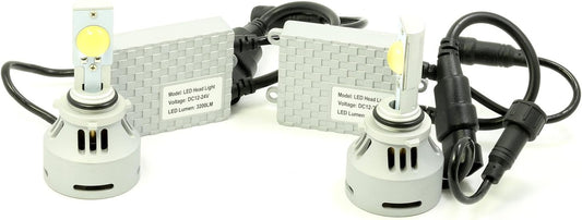 Lumision HXHL-9006W 9006 HB4 LED CREE-MTG2 40W Low Beam Headlight Bulb Set 6400LM 6500K