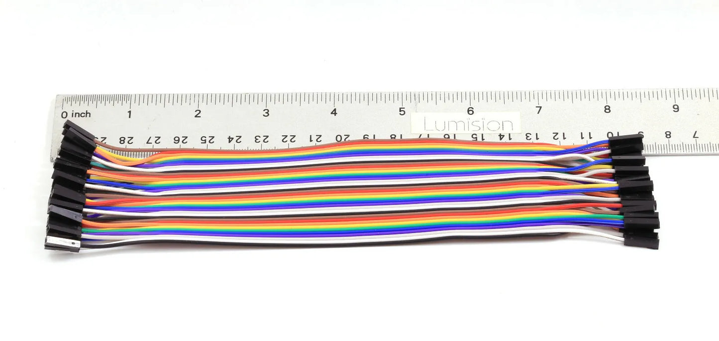 Dupont 40 Pin Splittable 7.5in Connector Cables Wire Jumper Arduino