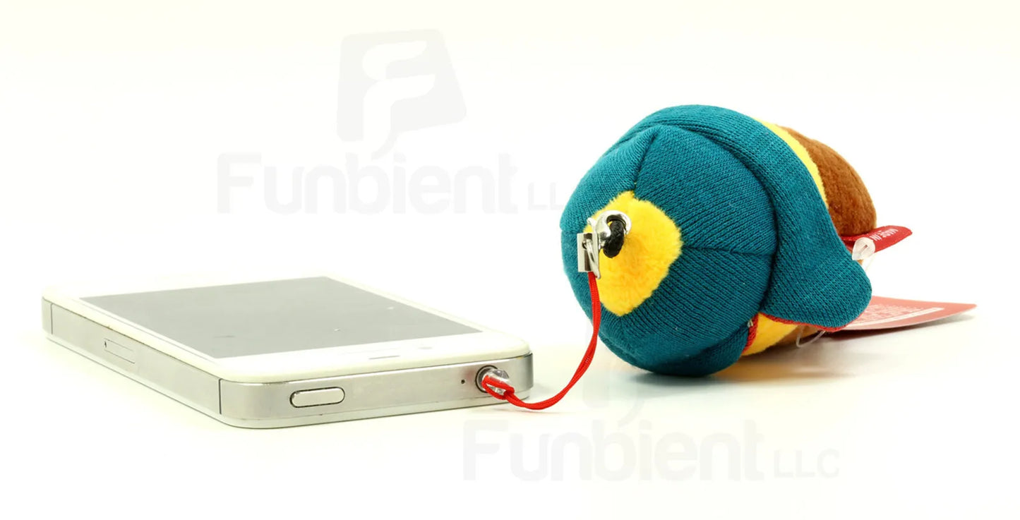 Sweet Potato - Cotton Foods smart phone anti dust plug plush charm wiper