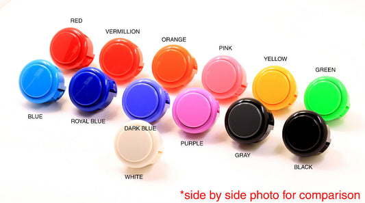 Arcade Buttons Gaming Joystick Parts Sanwa OBSF-30 Precision Gaming Controls Responsive Joystick Buttons Industry-Standard Buttons Durability in Gaming Accessories Arcade Machine Components Joystick Upgrade Parts Gaming Peripheral Excellence